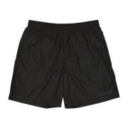 Moncler Logo Patch Badshorts Black, Herr