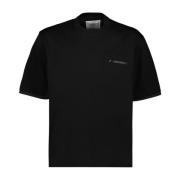 Sacai Fick T-shirt Black, Herr