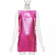 Versace Pre-owned Pre-owned Metall klnningar Pink, Dam