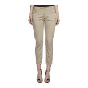 Dondup Stretchbomullsfickor Beige, Dam