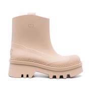 Chloé Beige Raina Ankelboots Beige, Dam