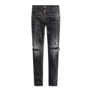 Dsquared2 Roadie Jeans Black, Herr