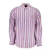 Gant Rosa Bomullsskjorta, Regular Fit Pink, Herr