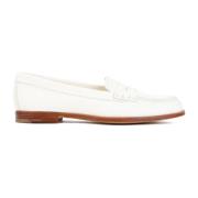 Church's Nude Loafers Almond Toe Penny Strap Beige, Dam