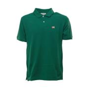 Roy Roger's Klassisk Pique Polo Skjorta Green, Herr