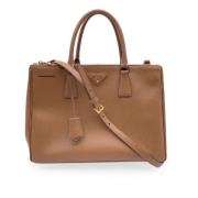 Prada Vintage Pre-owned Laeder totevskor Brown, Dam