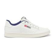 Diesel S-Athene Vtg - Retro sneakers i perforerat läder White, Herr