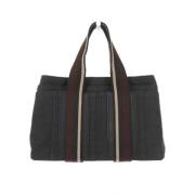 Hermès Vintage Pre-owned Tyg handvskor Black, Dam