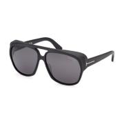 Tom Ford Stiliga Jayden Solglasögon i Svart Black, Unisex