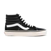 Vans Höga Sneakers Svart/Vit Black, Unisex