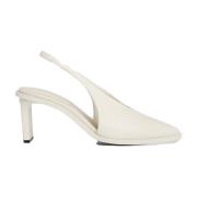 Calvin Klein Beige Slingback Pump Beige, Dam