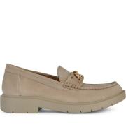 Geox Beige Loafers för Kvinnor Beige, Dam