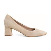 Tamaris Beige Klassiska Stängda Pumps Beige, Dam