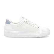 Rieker Vita Sneakers för Kvinnor White, Dam