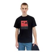 Awake NY Grafiskt Tryck Bomull Jersey T-shirt Black, Herr