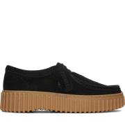 Clarks Svarta Bee Fritidssneakers 1219 Black, Dam