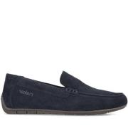 Rieker Blå Klassiska Loafers Blue, Herr