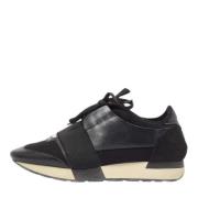 Balenciaga Vintage Pre-owned Laeder sneakers Black, Dam