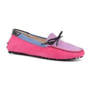 Dee Ocleppo Suede Loafer med Bow Detail Multicolor, Dam