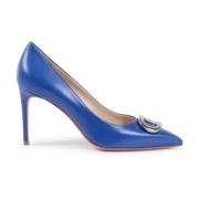 Dee Ocleppo Rosa Sula Guldlogga Pump Blue, Dam