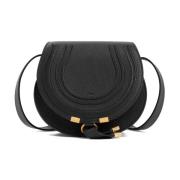 Chloé Liten Saddle Bag Marcie Stil Black, Dam