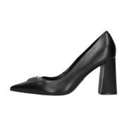 Guess Svarta Läderpumps Barson Black, Dam