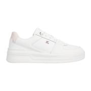 Tommy Hilfiger Beige Basket Sneaker Dam Skor Beige, Dam