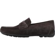 Geox Stiliga Loafers med Greppande Sula Brown, Herr