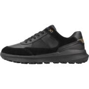 Geox Snygga Sneakers för Män Black, Herr