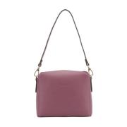 Pourchet Paris Rektangulär Magnetisk Crossbody Väska Plommon Purple, D...