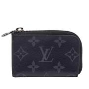 Louis Vuitton Vintage Pre-owned Belagd canvas plnbcker Black, Dam