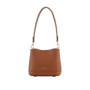 Pourchet Paris Nano Camel Crossbody Väska Brown, Dam