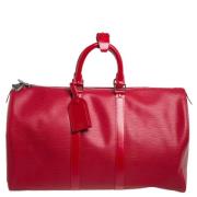 Louis Vuitton Vintage Pre-owned Laeder louis-vuitton-vskor Red, Dam