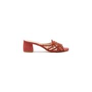 Maliparmi Heeled Mules Red, Dam