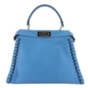 Fendi Vintage Pre-owned Laeder fendi-vskor Blue, Dam