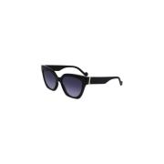 Liu Jo Svarta Solglasögon med UV-skydd Black, Dam