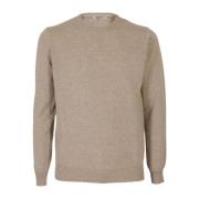 Kangra Lyxig Cashmere Sweater Beige, Herr