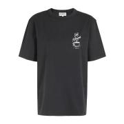 Maison Kitsuné T-Shirts Black, Herr