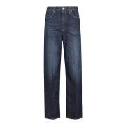 Department Five Stiliga Dragkedja Jeans Blue, Dam