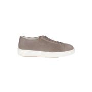 Santoni Stiliga Damp Skor Gray, Herr