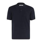 Kangra Klassisk Polo Tröja Blue, Herr