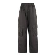 Birgitte Herskind Straight Trousers Black, Dam