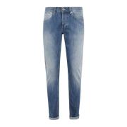 Dondup Stiliga George Jeans för Män Blue, Herr