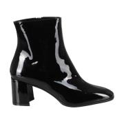 Carel Heeled Boots Black, Dam