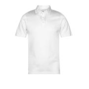 Gran Sasso Lyxig Polo Shirt White, Herr