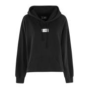 MM6 Maison Margiela Casual Sweatshirt Black, Dam