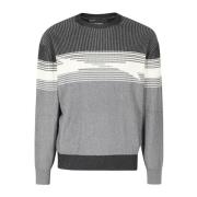 Neil Barrett Round-neck Knitwear Multicolor, Herr