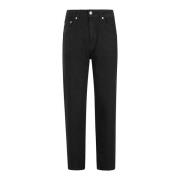 Haikure Twill 45 Stiliga Jeans Black, Dam