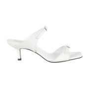 Giampaolo Viozzi Elegant Läderpumps White, Dam