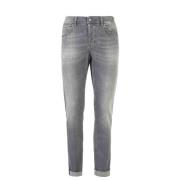 Dondup Slim Fit Jeans Gray, Herr